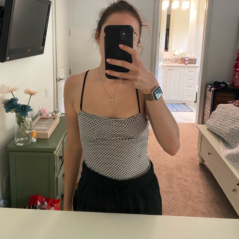 Straight across body suit from Mrs selfridges